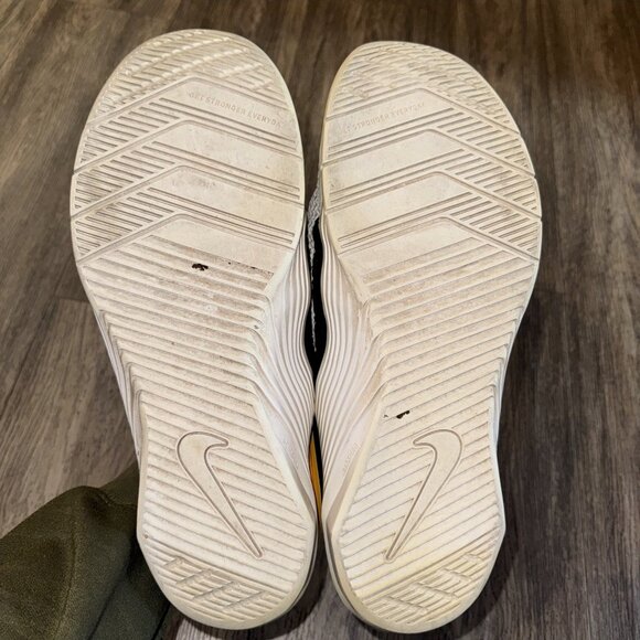 Custom Nike By You ID Metcon 6 White Yellow DA2894-991 Mens Size 15 - Picture 5 of 9